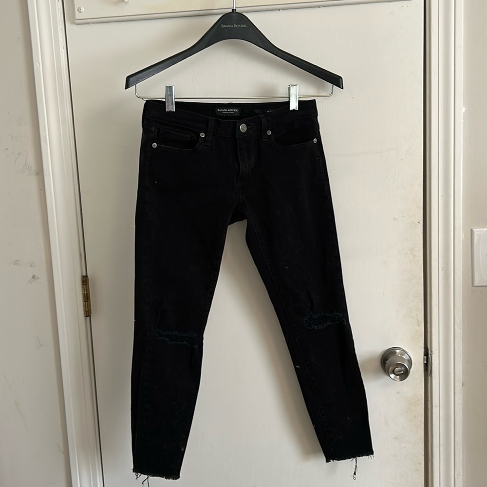 Banana Republic 26P black skinny